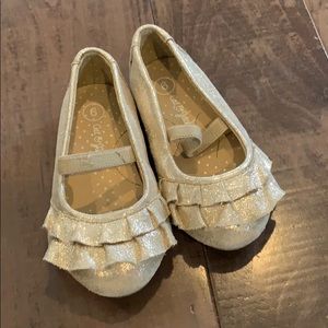 Toddler Girls Glitter Dress Shoes